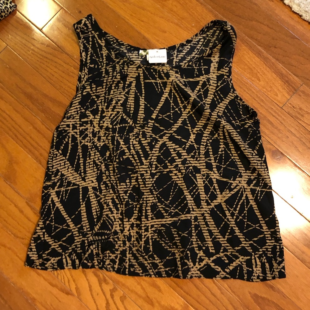 Black and Gold Tank